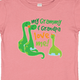 thumbnail image 4 of Inktastic My Grammy and Grandpa Love Me Grandson Dinosaur Boys Baby T-Shirt, 4 of 5
