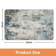 thumbnail image 4 of Non-Skid Modern Abstract Runner Rug - 20x32 inch Long Bathroom Rugs with Rubber Backing - Ideal for Kitchen Carpet, Entryway, Laundry, Living Room and Bedroom Indoor Floor Runners, 4 of 5