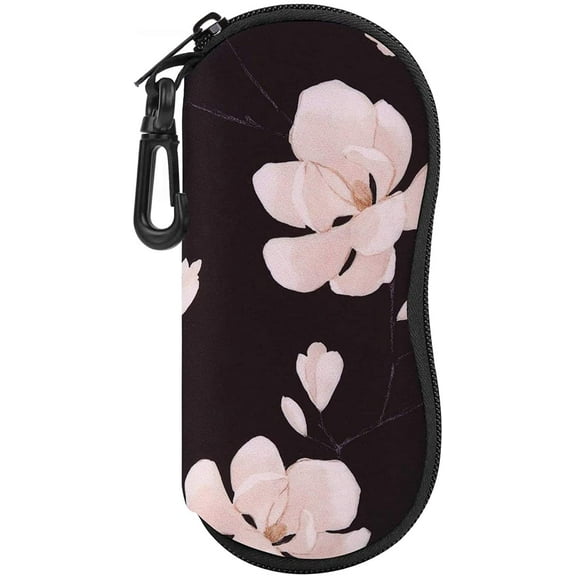 Sunglasses Soft Case Ultra Light Neoprene Zipper Eyeglass Case with Belt Clip for Men Women