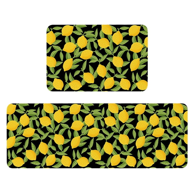 asddcavvf Garden Style Summer Floor Mat Porch Entry Door Mat Kitchen Mat Two Piece Decorative Floor Mat Knitted Blanket Belle Throw Blanket