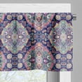 thumbnail image 5 of Ambesonne Ethnic Valance & Curtain, Boho Colorful Spring Garden, 55"x36", Multicolor, 5 of 6