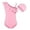 Pink, variant on Kids Bathing Suit Purple Girls 1 Piece Swimsuit Sleeveless Rash Guard Swimming Beach Swimwear Bathing Suit 5-6 Years