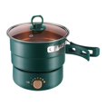 thumbnail image 2 of Olla De Cocina Eléctrica Dividida, Olla Plegable Multifuncional Para Dormitorio, Hogar, Camping, 2 of 8