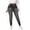 *1-Dark Gray, variant on Women's Denim-Look Flare Sweatpants,Breathable Wide Leg Trousers For Women,Vintage Bootcut Pants with No Pockets or No Button,Black,S-2XL