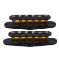 thumbnail image 1 of 2pcs Alnico Guitarra eléctrica Pastilla de bobina simple Humbucker Slug Bobbin Cover HOMEMAXS MX8334784, 1 of 6