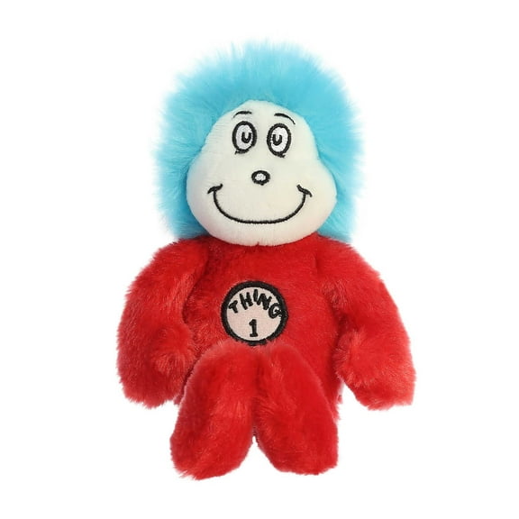 Aurora - Small Red Dr. Seuss - 8" Thing One - Whimsical Stuffed Animal