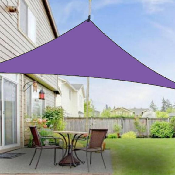 EQWLJWE Shade Sails 13' x 13' x 13' Triangle Sun Shade Sail Canopy Sun Shade Sail Canopy Awning Fabric Cloth Screen - UV Block UV Resistant Heavy Duty Commercial Grade - Outdoor Patio Carport