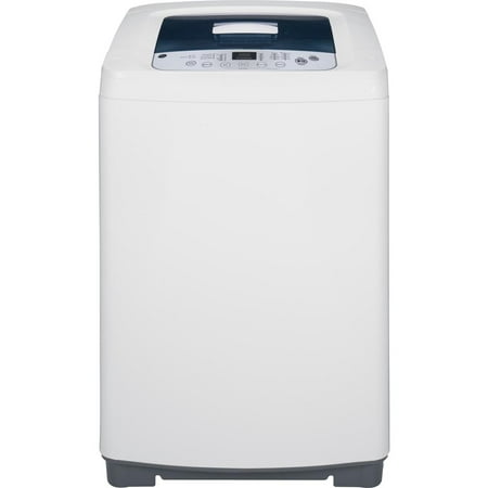 WSLP1500HWW 23 Portable Top-Load Washing Machine with 2.6 cu. ft. Capacity 8 Wash Cycles 680 RPM Stainless Steel Basket One-Touch Load Sensing and ExtraRinse Option in White