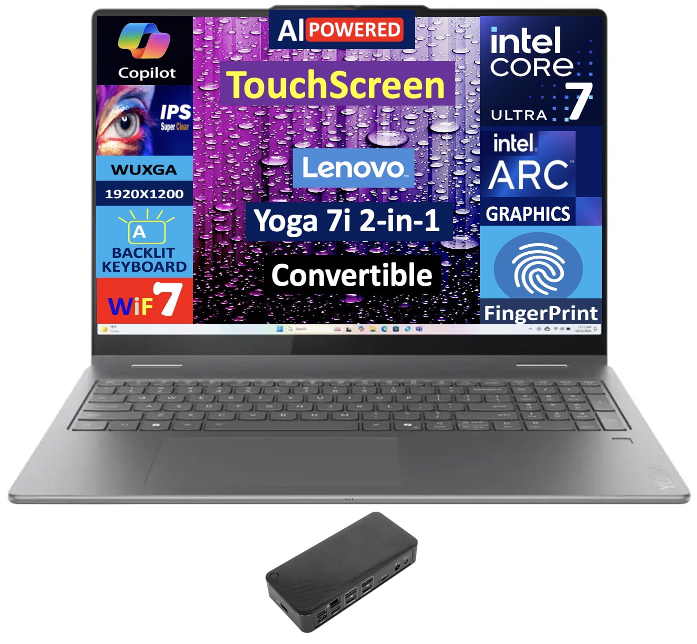 Windowsノート本体 Lenovo Yoga Slim 7 14Q8X9 Amazon.com: Lenovo Yoga Slim 7 14Q8X9 Laptop 2024, 14.5