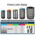 thumbnail image 4 of Outdoor Ultraléger Camping Maille Sac Sport Cordon Ditty Sacs Sac de Rangement Randonnée Randonnée Outils de Voyage Sac de Compression (S & M & L & XL & XXXL), 4 of 14