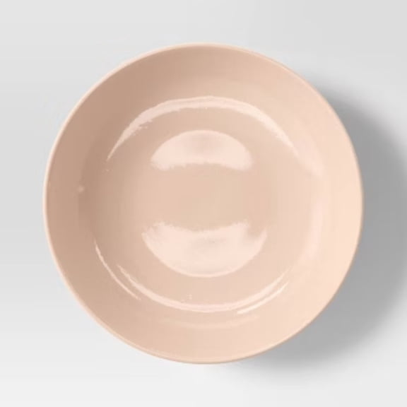36 fl oz New Modern Coupe Dinner Bowl Rose -