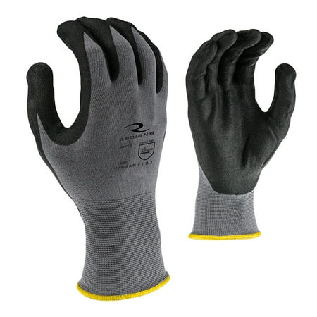 

Radians Foam Nitrile Gripper Gloves X-Large Gray (10 Pairs)