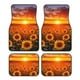 thumbnail image 1 of Balery Sunset Golden Sunflower Field Juego de 4 Alfombrillas para Auto, Revestimientos de Caucho Resistente, Diseño Antideslizante, 1 of 7