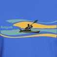 thumbnail image 3 of CafePress - Kayak Sunrise Dark T Shirt - Men's Classic Graphic Cotton T-Shirt, 3 of 4