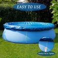 thumbnail image 2 of Pool Covers for 6 ft Round Frame Pools and Inflatable Pool, Above Ground Round Pool Covers, Pool Blanket Covers, 2 of 7