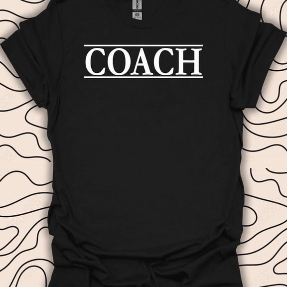 Coach Pride Shirt Athletic Inspiration Gift Sports Team Graphic Tee,for men and women up to 5XL