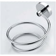 thumbnail image 2 of Soporte elegante para secador de pelo que ahorra espacio, montaje en pared Turbo-Loc para una fácil instalación en el baño o el inodoro, diseño versátil que se adapta a todos los secadores de pelo, 2 of 5