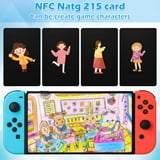 100pcs NFC Cards NTAG215 NFC Tags Programmable NFC Card Black NFC