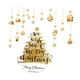 thumbnail image 2 of Pegatinas de pared navideñas Strade Fareast Limited PVC 60 cm x 30 cm, 2 of 8