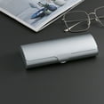 thumbnail image 1 of 2 uds estuche de aluminio ultraligero para gafas carcasa dura para gafas de miopía estuche para mujeres y hombres estuche para gafas de aluminio ultraligero duro, 1 of 5