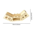 thumbnail image 2 of Milaget Wood Hamster Hideaway Burrow Tunnel Climbing Ramp Sturdy 11.8x2.5x4.7inch Multifunctional Multi Chamber Design with 3 Section, 2 of 9