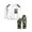 White, variant on TIANZEN Kids Baby Boys Letter Tracksuit Tops Pants 2PCS Outfits Set Gab Boys