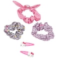 thumbnail image 4 of Hello Kitty Scrunchie and Hair Clip Set, 4 of 6