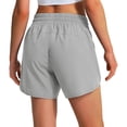 thumbnail image 5 of Endives Women's Workout Shorts Lightweight Gym Athletic Shorts With Zipper Pockets Comfy Fit Walking Hiking Tennis Running Shorts for Women, 5 of 6