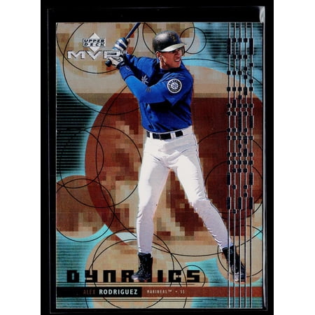 1999 Upper Deck MVP Alex Rodriguez Seattle Mariners D2 Dynamics Baseball Card