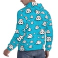 thumbnail image 6 of Goofa Hippo In Water Head for Men's Hooded Sweatshirt - Lightweight Pullover Hoodie with Kangaroo Pocket, Perfect for Everyday Wear-4X-Large, 6 of 7