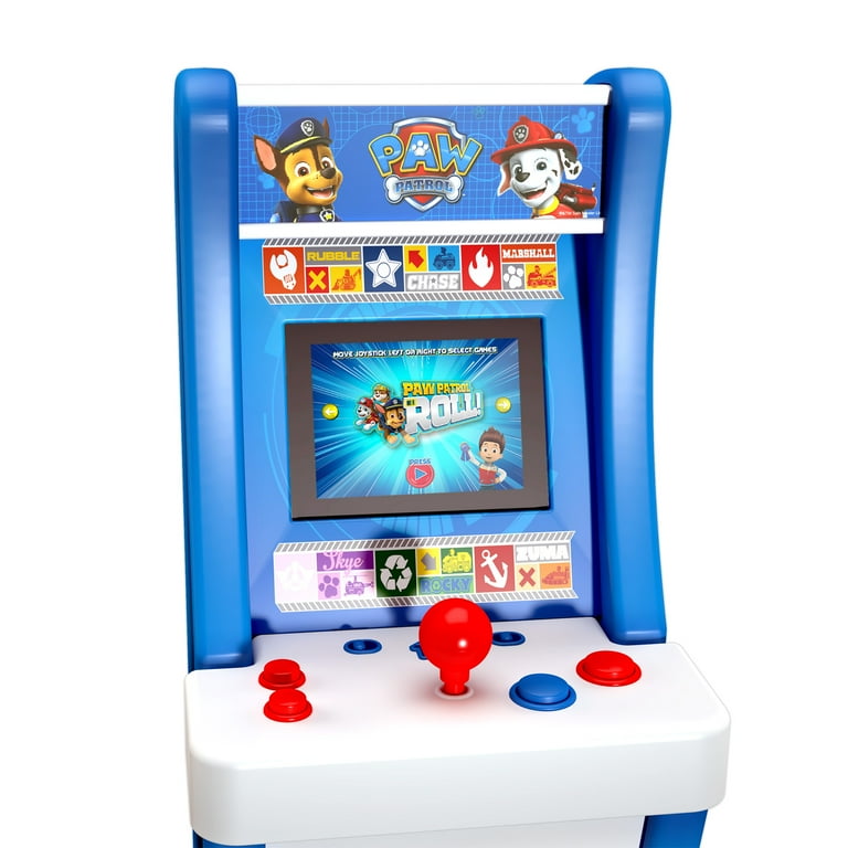Arcade1Up Jr Paw Patrol Game Machine for Kids, Assembled