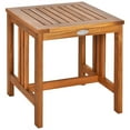 thumbnail image 6 of Gymax 2PCS Patio Wooden Rocking Chair Set Garden Outdoor w/ Coffee Table Cushion, 6 of 9
