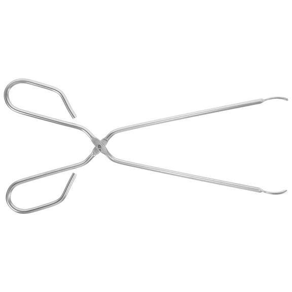 Reusable Stainless Steel Food Tongs Grabber Tool for Outdoor Use - Garbage Pick-Up Clip Collector