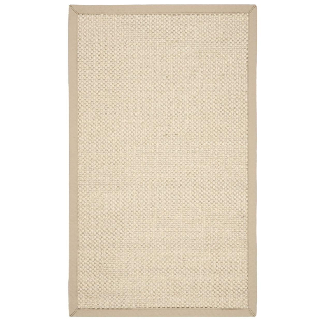 SAFAVIEH Natural Fiber Clarissa Solid Sisal Area Rug, Ivory/Light Beige, 8' x 10'