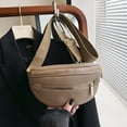 thumbnail image 4 of Riñonera Retro Elegante Bolso Cruzado para Mujer Con Correa Ancha Al Aire Libre, 4 of 9