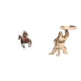 thumbnail image 1 of Figura de caballero acrílico, centro de mesa, escultura de resina, adorno impermeable, decoración para el hogar con bandeja para servir, regalo de esc, 1 of 8