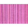 thumbnail image 1 of Ahgly Company Indoor Rectangle Abstract Pink Modern Area Rugs, 2' x 4', 1 of 4