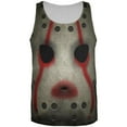 thumbnail image 1 of Halloween Horror Movie Hockey Mask Costume All Over Mens Tank Top Multi MD, 1 of 2