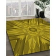 thumbnail image 3 of Ahgly Company Machine Washable Indoor Rectangle Transitional Dark Bronze Brown Area Rugs, 7' x 9', 3 of 7