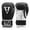 Black/White, variant on TITLE Boxing Pro Style Leather Training Boxing Gloves 3.0, 12 oz, Black/White