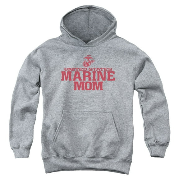 Us Marine Corps - Marine Family - Youth Hooded Sweatshirt - Large