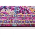 thumbnail image 4 of LaDole Rugs LaDole Timeless Elson Vintage Outdoor Mat Purple Pink Rug 5'3" x 7'5" (160cm x 230cm) 5' x 8' Living Room, Bedroom, Patio, 4 of 5
