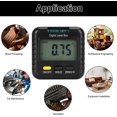 thumbnail image 3 of Digital Inclinometer Mini 360 Degree Angle Finder Protractor Woodworking Tool, Digital Angle Meter Angle Level(Without Horizontal Bubble), 3 of 5
