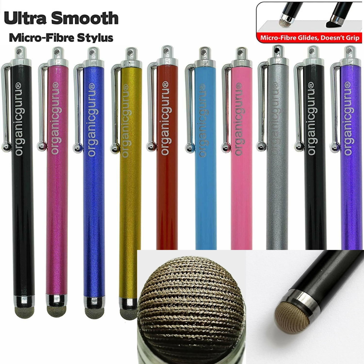 10-Pack Capacitive Stylus Pen for iPad, iPhone, Kuwait Ubuy