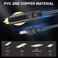 thumbnail image 4 of Starlink Mini DC 18AWG Car Power Cable, 3.3FT/9.8FT 12V-24V DC Car Charger Power Supply Cord, Starlink Mini DC Power Cable, Replacement Cable for Starlink Mini, Waterproof Gray, 4 of 7