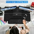 thumbnail image 3 of Bureau Debout 32 Pouces Hauteur Réglable Convertisseur de Bureau Debout avec Clavier Double Moniteur pour Bureau à Domicile, 3 of 7
