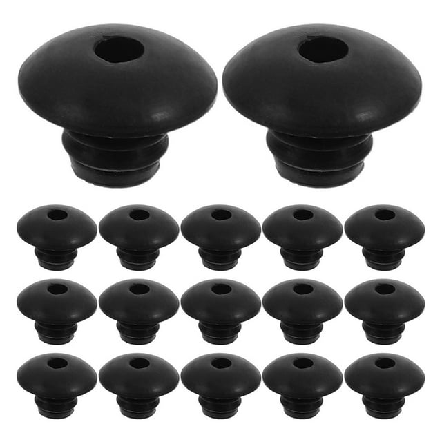 BESTYASH 50Ud Clips De Seguridad Para En Pegboard Negro Con Material De Goma Resistente