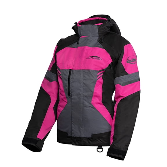 Katahdin Gear Dagger Jacket Womens, Black/Grey/Pink   Small