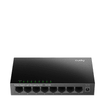Cudy GS108E 8-Port Gigabit Intelligent Managed Switch, Metal Casing, Supports VLAN/QoS/Port Aggregation, Web Management, Desktop/Wall Mount.