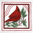 thumbnail image 3 of Shamp, Cindy 15x15 Black Modern Framed Museum Art Print Titled - Christmas Cardinal II, 3 of 5